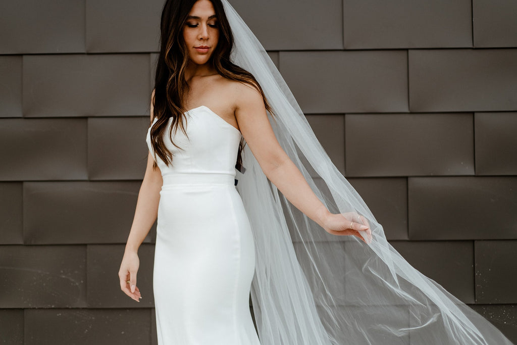 Long Tulle Veil - 90 Inch Veil - Emma & Grace Bridal Studio