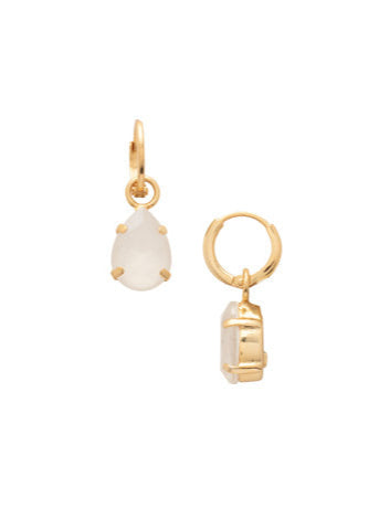 Perfect Pear Huggie Hoop Earrings