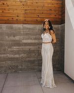 Art Deco Beaded Skirt