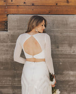 Beaded Long Sleeve Top