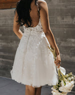 3D Lace Mini Dress