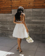3D Lace Mini Dress
