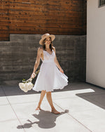 Chiffon and Lace Mini Dress