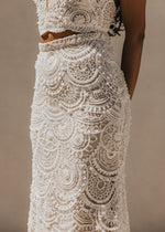 Geometric Beaded Skirt
