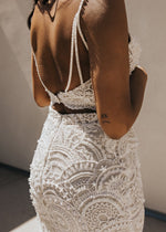 Geometric Beaded Top
