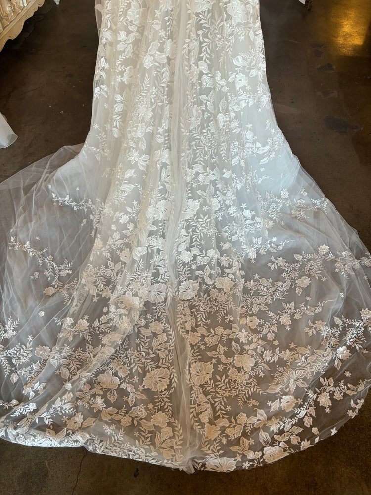 Full Train Addition to Wedding Dress