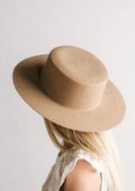 Gigi Pip Dahlia Boater hat