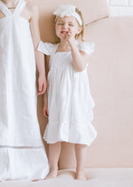Celeste Flutter Sleeve Dress
