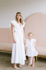 Carly Linen Wrap Dress