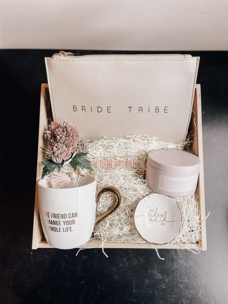 "Will You Be My Bridesmaid?" Wooden Box