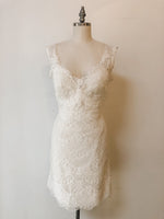 Vintage lace midi dress