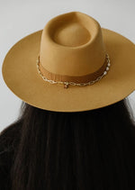 Gigi Pip Raine Wide Brim Fedora hat