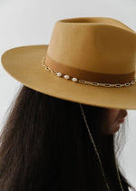 Gigi Pip Raine Wide Brim Fedora hat