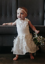 Clearance French Lace Flower Girl Dress
