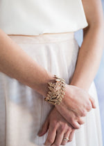 gold leaf cuff 